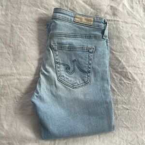 AG light skinny jeans
